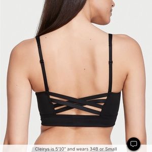 Victorias Secret Allegro Sports Bra NWT